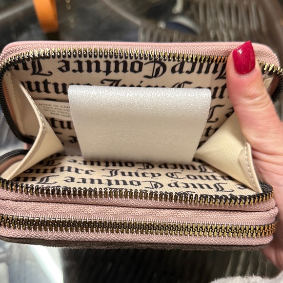 Juicy Couture Chocolate and Blush Wallet - Picture 3 of 3